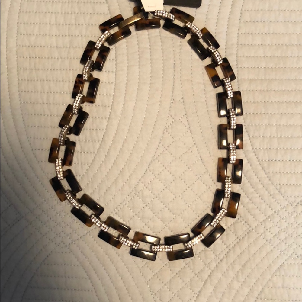 JCrew Tortoise Necklace Fashion Accessory